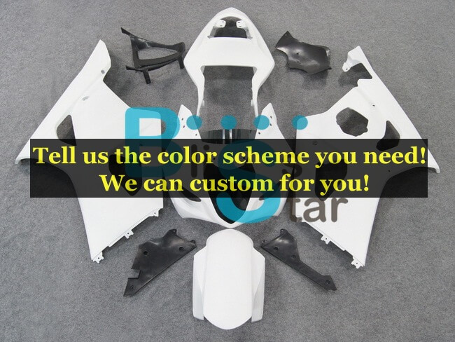 (image for) custom fairing kits fit for Suzuki GSXR 1000 K3 2003 2004